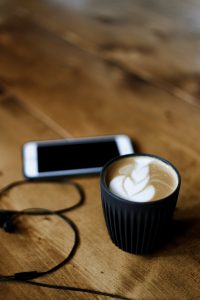coffee and mobile