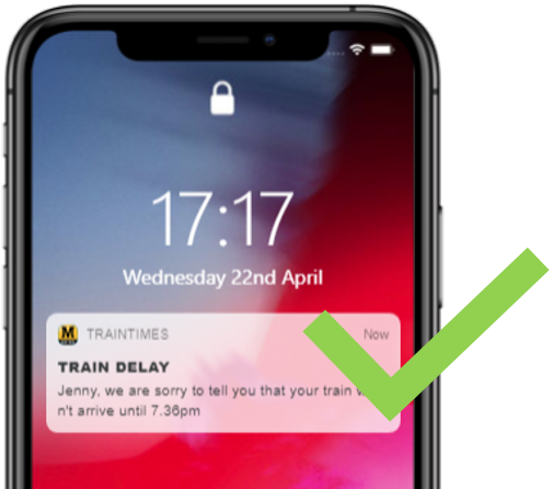 Kumulos Message Delivery Confirmation
