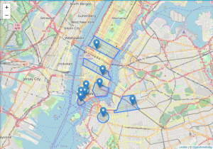 Geofencing map